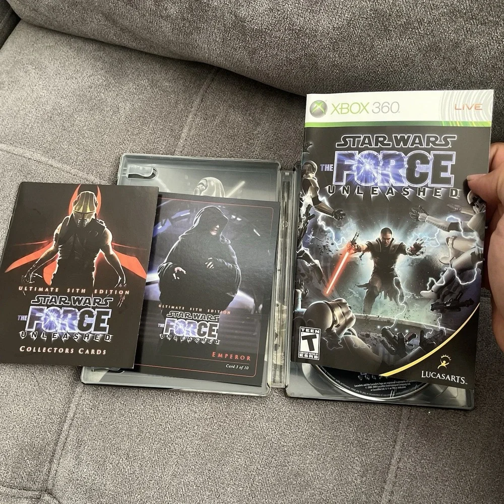Xbox 360 Star Wars: The Force Unleashed [Ultimate Sith Edition] W Card Steelbook